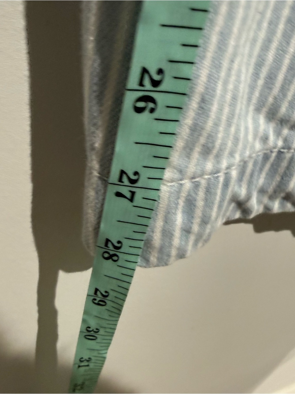 Old Navy Baggy Wide Leg Striped Carpenter Jeans Size 10 Skater - Picture 4 of 13